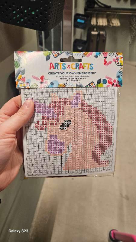 Poney hestur handgerð